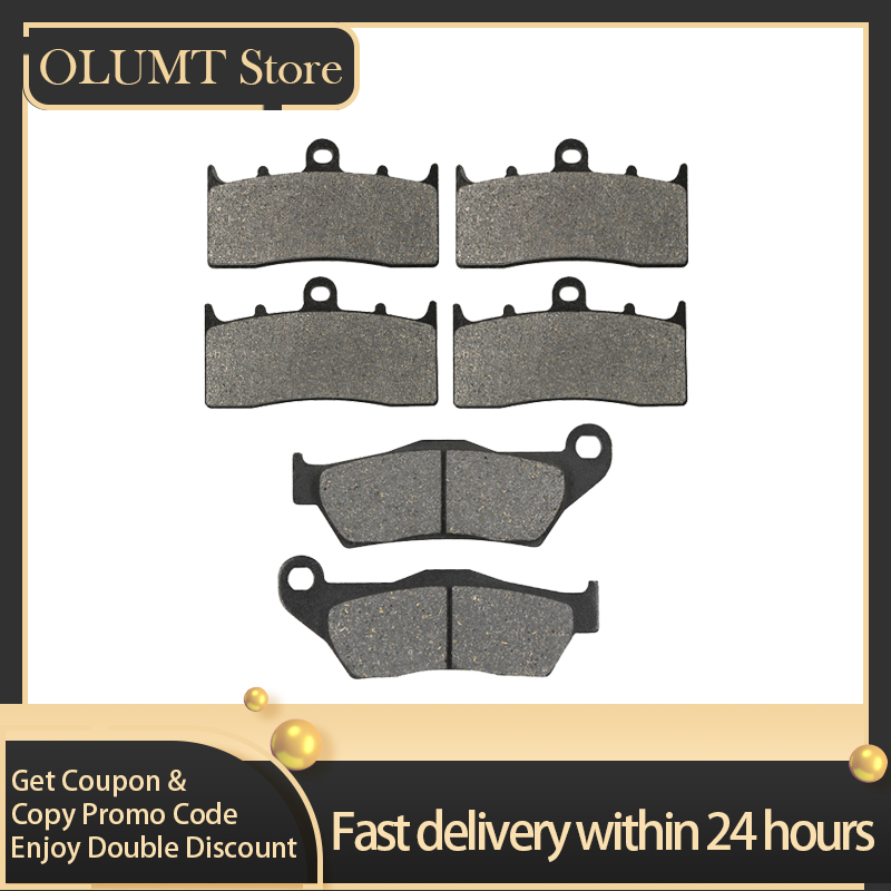 Carbon Ceramic Motorcycle Brake Rotor - Motorrad Bremsbeläge Vorne Hinten Kit Für