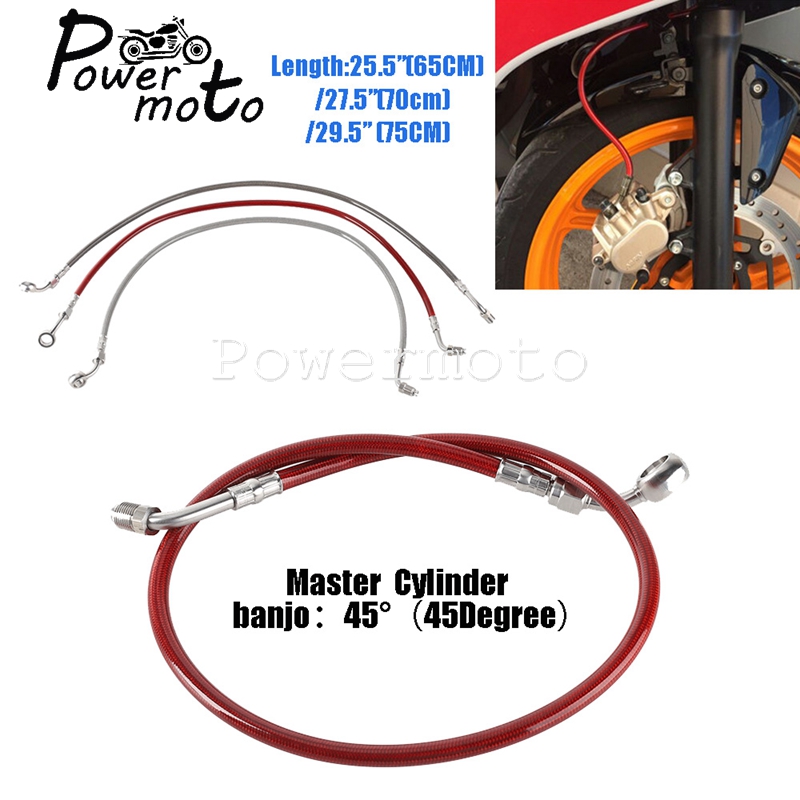 Motorcycle Brake Cable - 65 cm 70 cm 75 cm