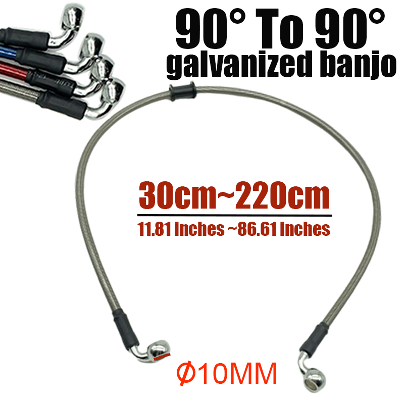Motorcycle Brake Cable - 10 mm 90 Grad Motorrad Dirt