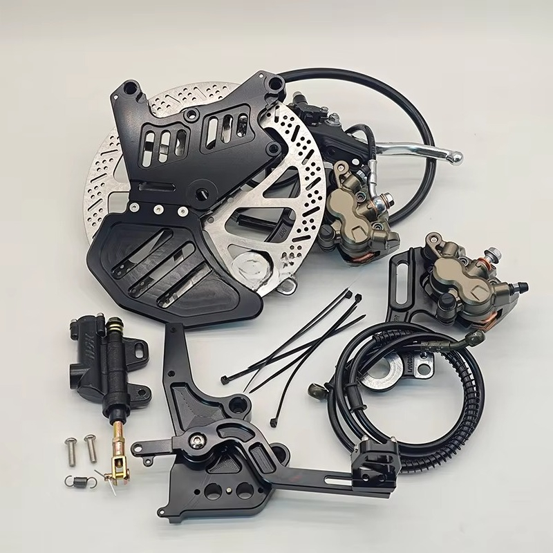 Brake Rotor - Doppel-Bremssattelhalterung + 240-mm-Hinterrad-Bremsscheibe + UB-Hinterrad-Brems- und