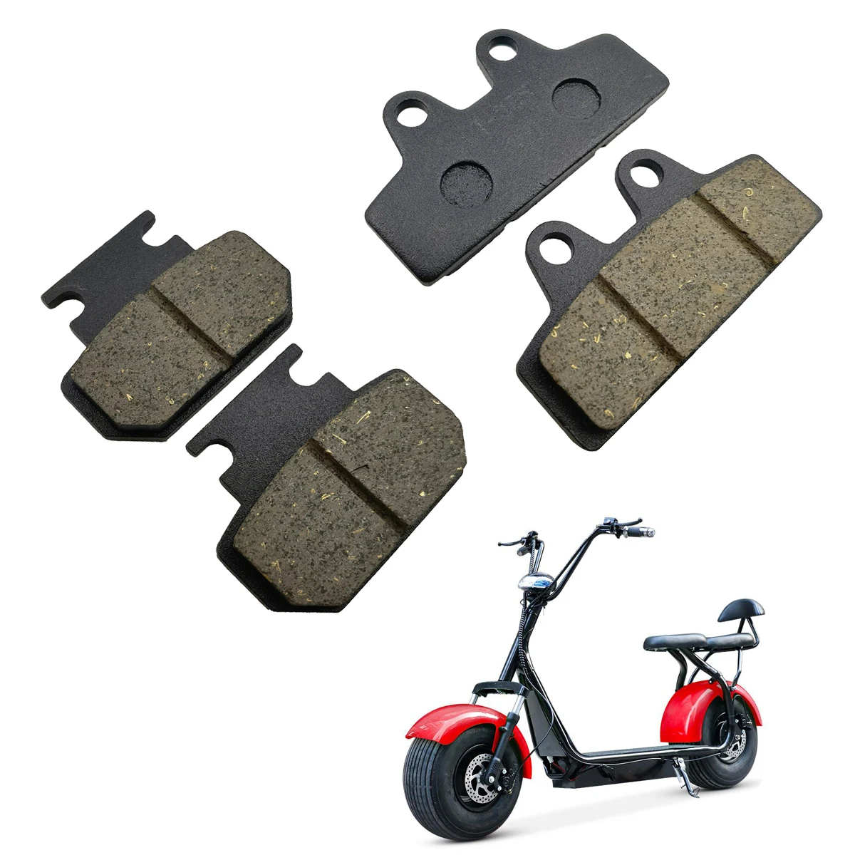 Brake Pads Bike - Bremsbelag von Citycoco Elektrofahrrad Elektroroller Chinesische