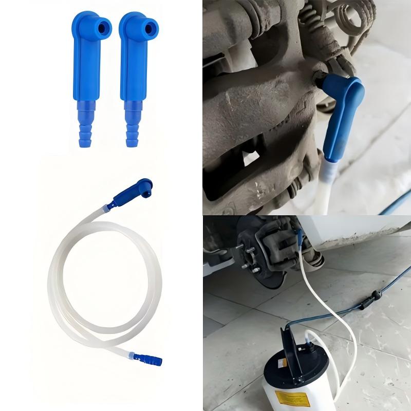 Brake Fluid - 4-teiliges Bremsflüssigkeitswechselwerkzeug, Auto-Bremsflüssigkeitswechselwerkzeug, Pumpen-Öl-Entlüftungs-Ersatz-Luftwechselwerkzeug-Verbinder