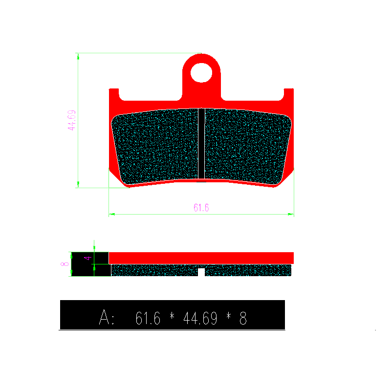Cvo motorrad semi-organisches  – Carbon Ceramic Motorcycle Brake Rotor Bewertung und Preis