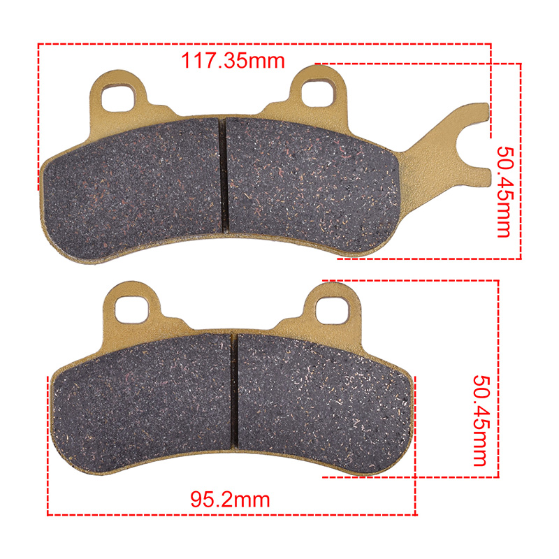 Motorrad Vorne Hinten Bremsbel – Carbon Ceramic Motorcycle Brake Rotor Bewertung und Preis