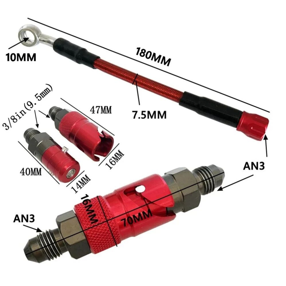 Motorrad AN3 Schnellverbindung – Brake Line Motorcycle Bewertung und Preis