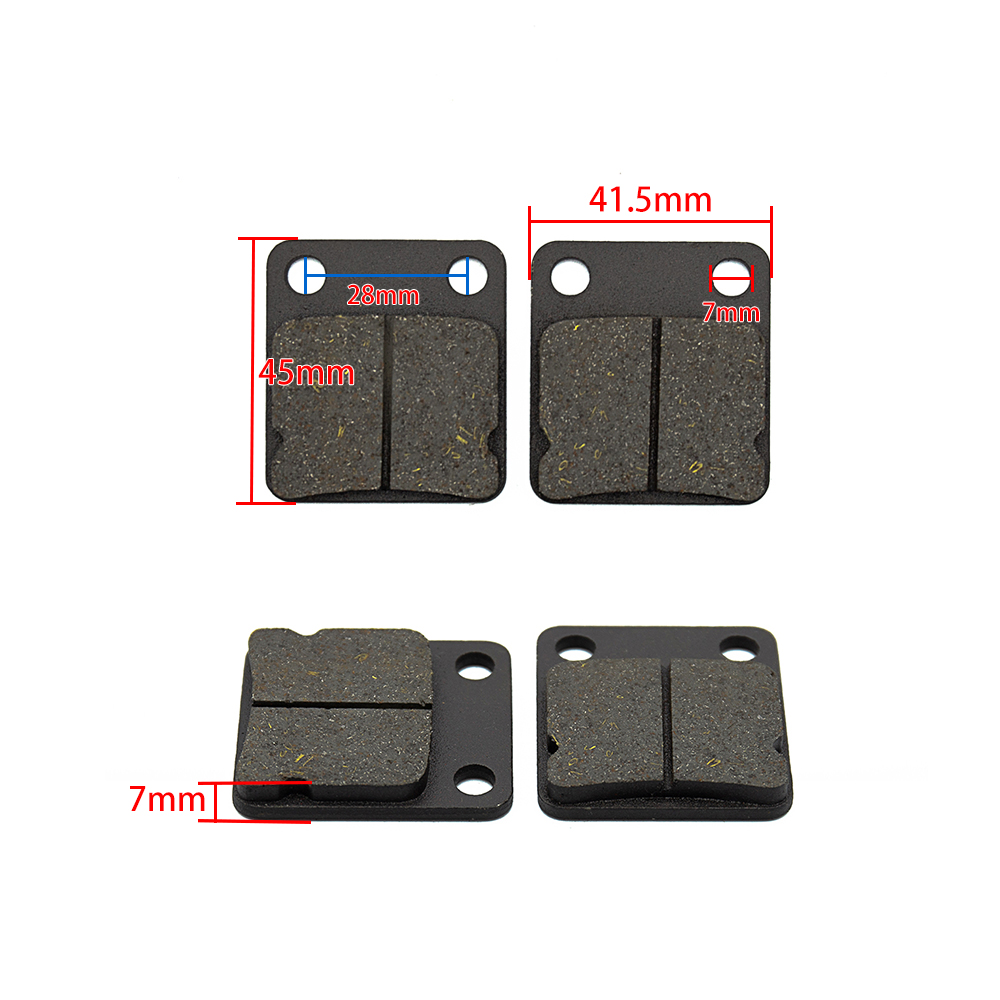 Motorrad-Bremsbeläge 50 cc – 2 – Brake Pads Bike Bewertung und Preis