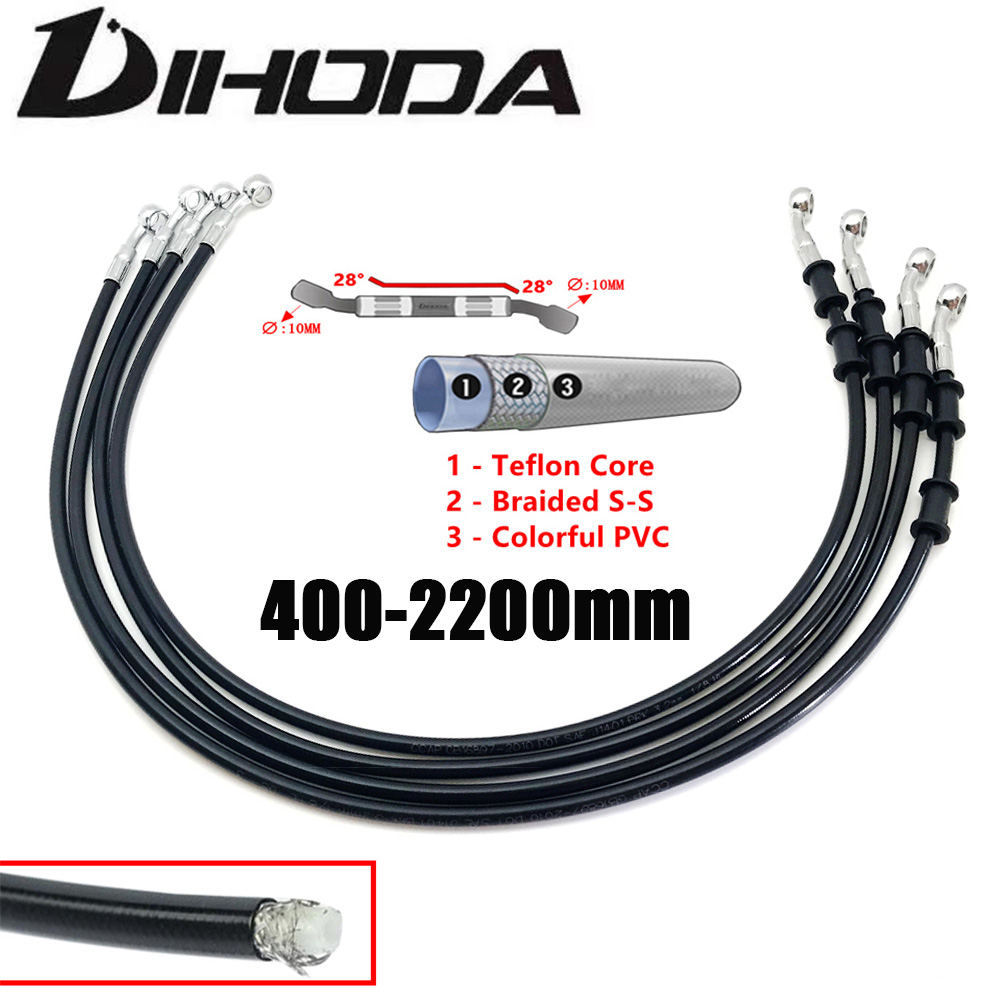 400-2200mm Motorrad Hydraulisc – Motorcycle Brake Cable Bewertung und Preis
