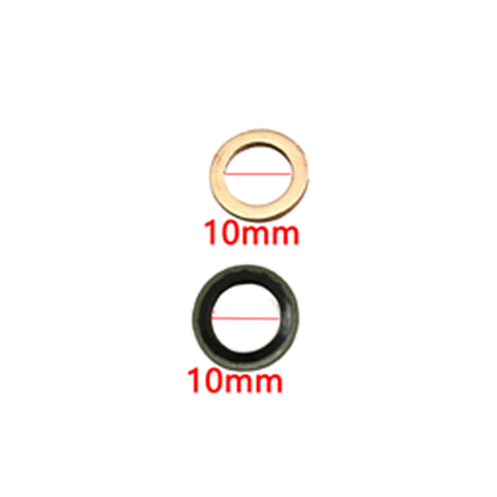 M10 Kupfer-Dichtungsscheibe fü – Motorcycle Brake Cable Bewertung und Preis